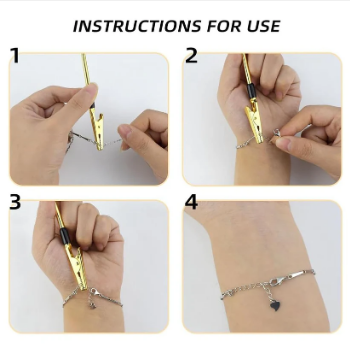 Bracelet Fastener Helper. Quick & Easy Jewelry Tool